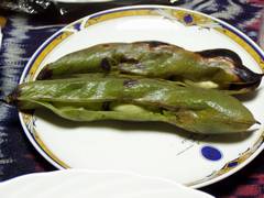 ソラマメ鞘入り